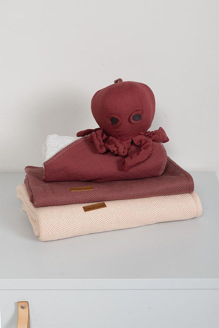 <tc>Baby's Only</tc> Couverture de berceau Soft Classic Stone Red