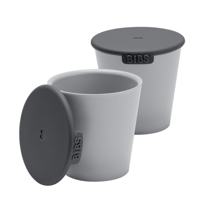 <tc>BIBS</tc> Set de tasses pour bébé Cloud 2 pièces