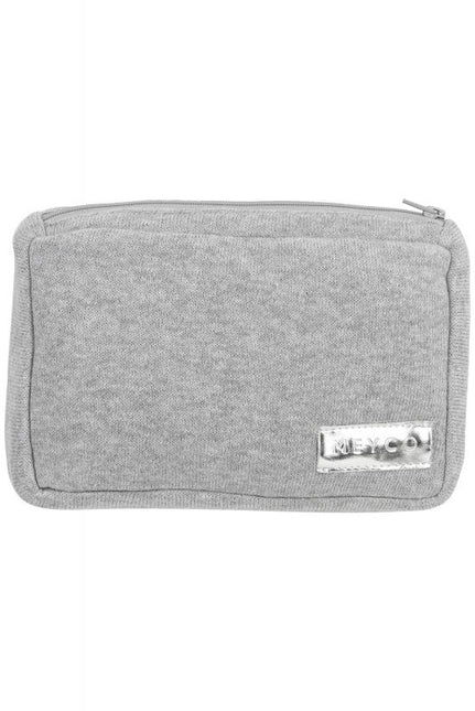 <tc>Meyco</tc> Trousse à crayons Basic Grey en tricot