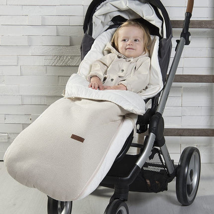 <tc>Baby's Only</tc> Footmuff Buggy Classic Wool White