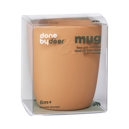 <tc>Done by Deer</tc> Tasse de silicone Moutarde