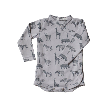 <tc>Snoozebaby</tc> Romper gris orageux