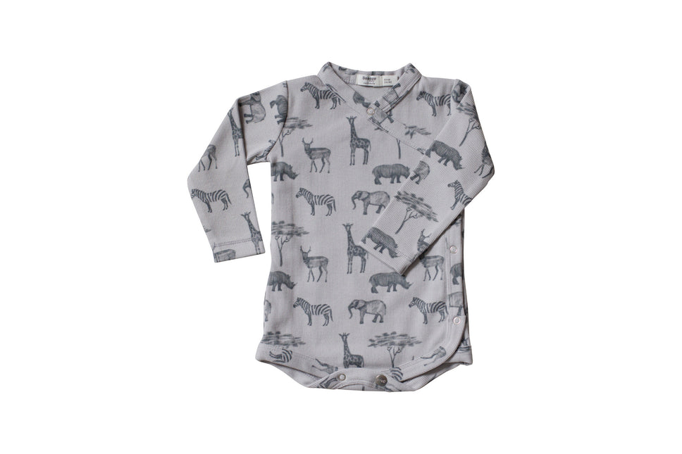 <tc>Snoozebaby</tc> Romper gris orageux