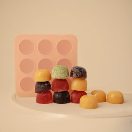 <tc>Mushie</tc> Plateau de congélation pour aliments pour bébés Blush