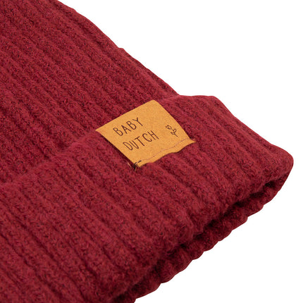 <tc>Baby Dutch</tc> Chapeau bébé hiver Bordeaux