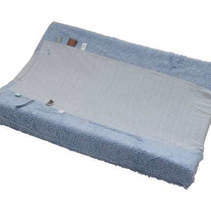 <tc>Snoozebaby</tc> Housse de matelas à langer Happy Dressing Fresh Blue 45x70cm