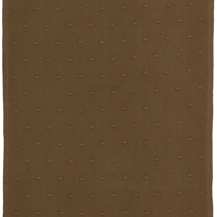 <tc>Meyco</tc> Couverture de berceau Noeuds de velours Chocolat