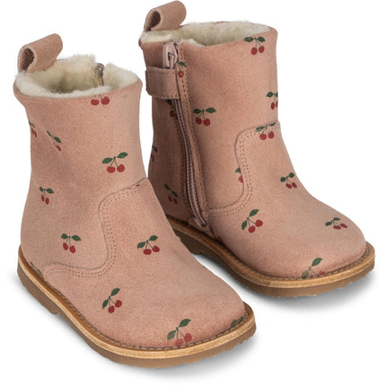 <tc>Konges Slojd</tc> Bébé Chaussures Bottes Cerise