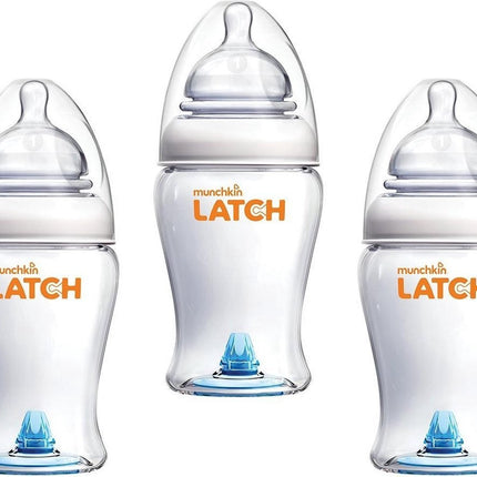 <tc>Munchkin</tc> Biberon 3 pièces Latch Suction Bottle 240ml