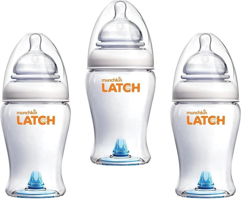 <tc>Munchkin</tc> Biberon 3 pièces Latch Suction Bottle 240ml