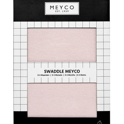 <tc>Meyco</tc> Couverture d'emmaillotage Uni Light Pink