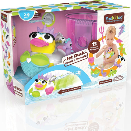 <tc>Yookidoo</tc> Jouets de bain Jet Duck Mermaid