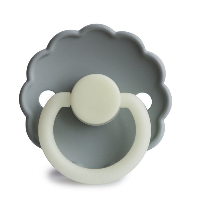 <tc>Frigg</tc> <tc>tétine</tc> Taille 1 Daisy Night French Gris Silicone