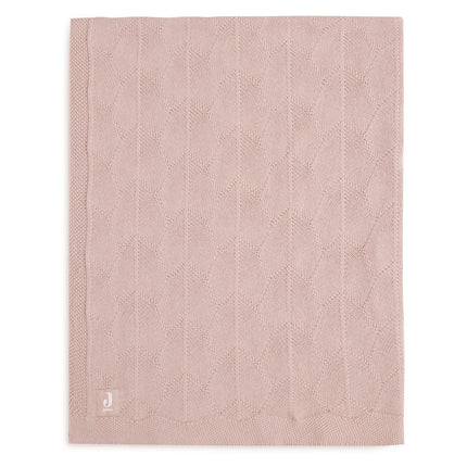 <tc>Jollein</tc> Couverture de berceau Shell Knit Wild Rose 75x100cm