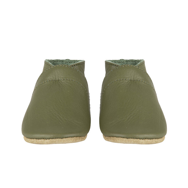 <tc>Baby Dutch</tc> Chaussures pour bébé Olive solide