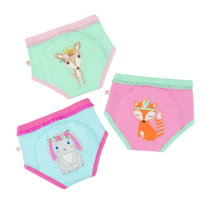 <tc>Zoocchini</tc> Pantalon d'entraînement Filles Princesses des bois Coton 3pcs