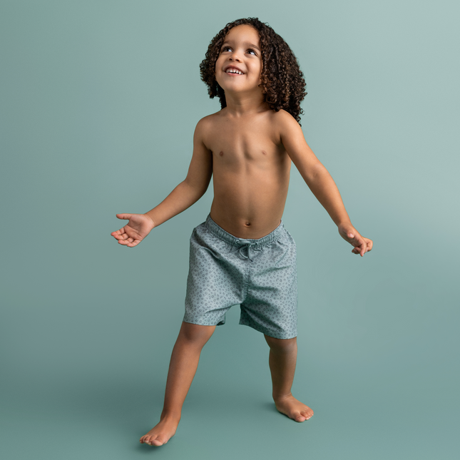 <tc>Swim Essentials</tc> Maillot de bain enfant short vert léopard