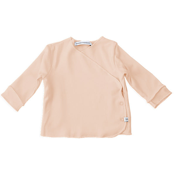 <tc>Bamboom</tc> Chemise bébé enveloppante à manches longues 1M Rose