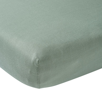 <tc>Meyco</tc> Drap-housse Jersey Stone Green 40x80/90 cm