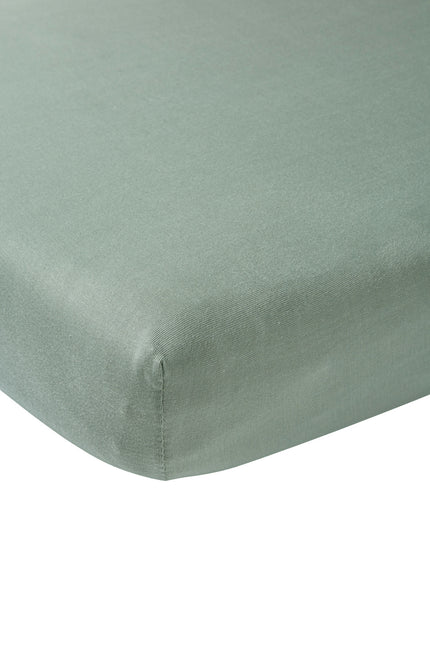 <tc>Meyco</tc> Drap-housse Jersey Stone Green 40x80/90 cm