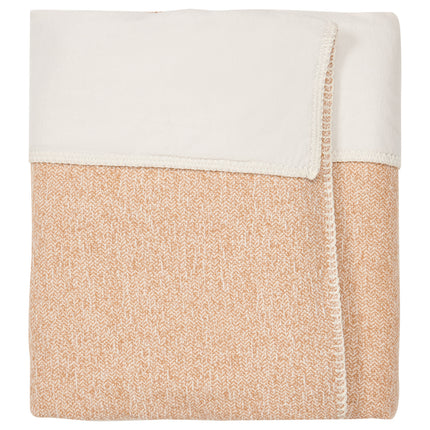 <tc>Koeka</tc> Couverture de lit d'enfant Flanelle Vigo Caramel/Pebble