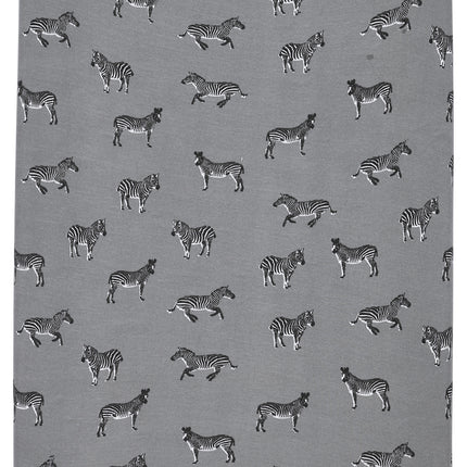 <tc>Meyco</tc> Housse de matelas à langer Zebra Animal Gris