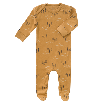 <tc>Fresk</tc> Pyjama bébé Bois Avec Pieds Epicéa Jaune