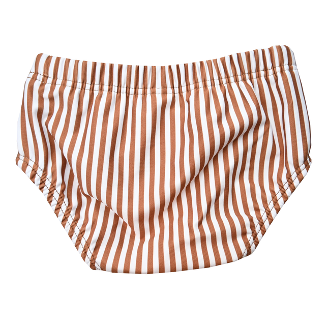 <tc>Slipstop</tc> Pantalon de bain Enfant Cognac Rayé Fille