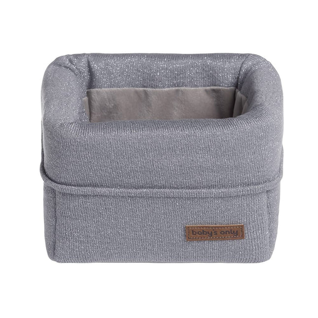 <tc>Baby's Only</tc> Basket Sparkle Mele Silver Grey