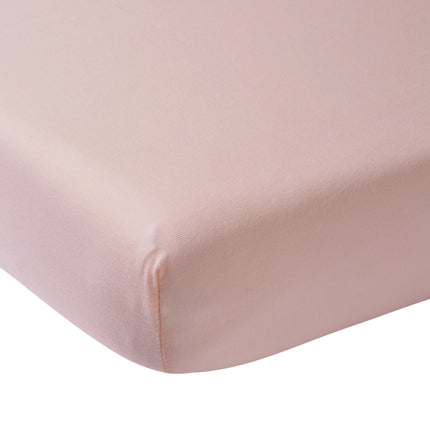 <tc>Meyco</tc> Drap-housse Jersey Old Pink 60x120cm