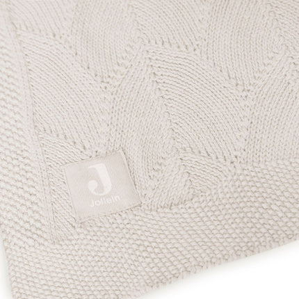 <tc>Jollein</tc> Couverture berceau Shell Knit Nougat 75x100cm