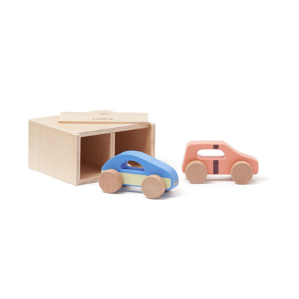 <tc>Kid's Concept</tc> Garage pour voitures jouets avec voitures 3 pièces