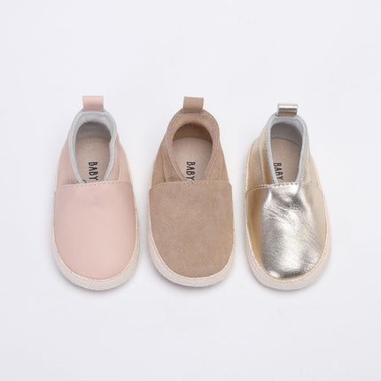 <tc>Baby Dutch</tc> Chaussures bébé Lou Cuir Rose