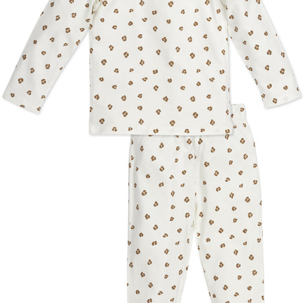 <tc>Meyco</tc> Pyjama bébé Mini Panthère Blanc cassé