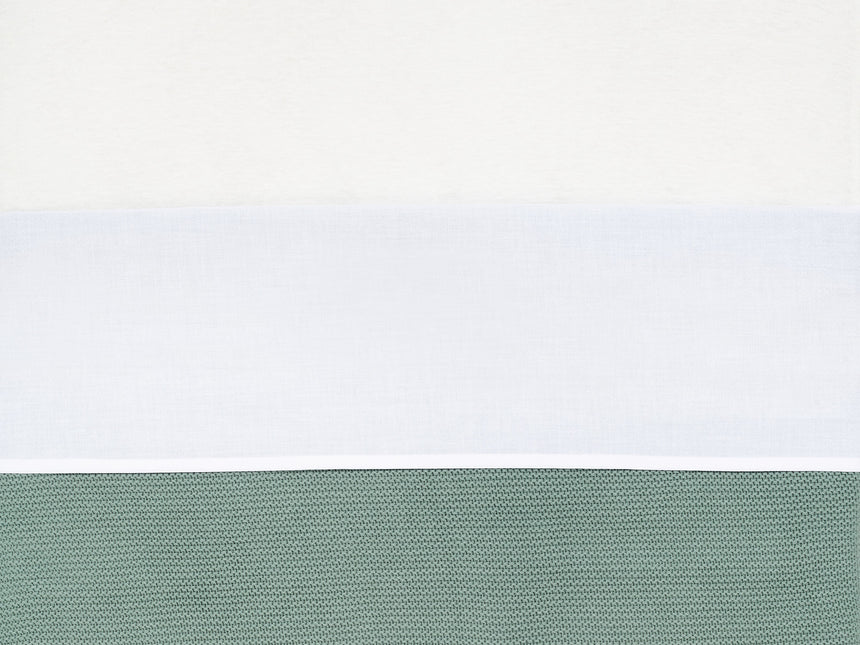 <tc>Jollein</tc> Serviette de berceau Blanc 75x100cm