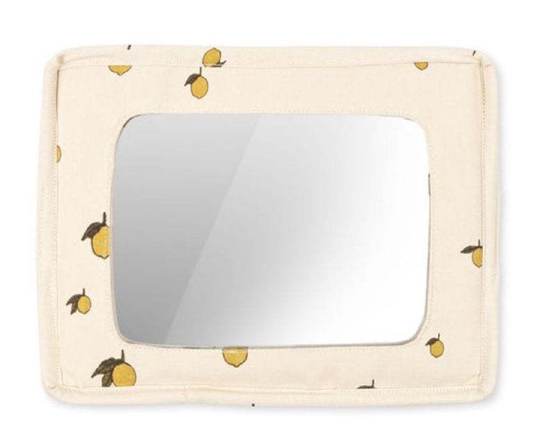 <tc>Konges Slojd</tc> Miroir de siège de voiture et support de tablette Lemon.