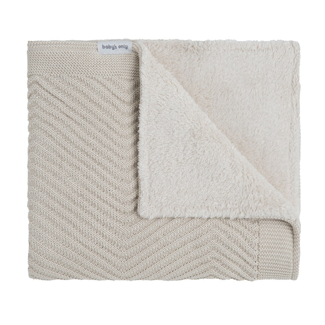 <tc>Baby's Only</tc> Couverture de berceau Teddy Grace Warm Linen