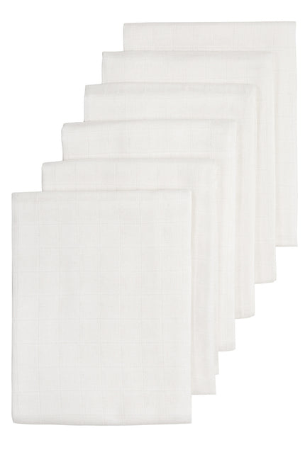 <tc>Meyco</tc> Chiffon hydrophile 6pcs blanc