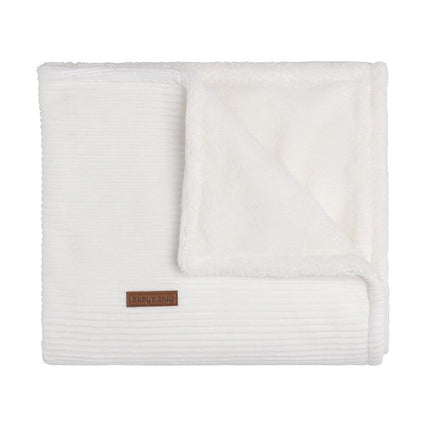 <tc>Baby's Only</tc> Couverture de berceau Teddy Sense Blanc