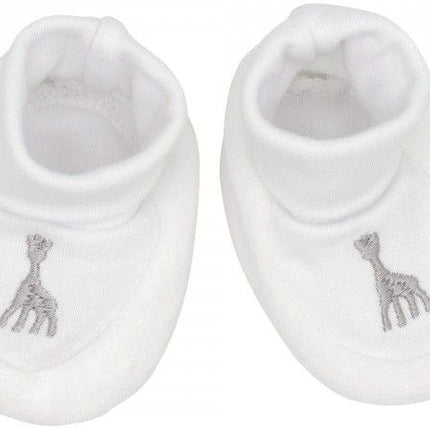 <tc>Sophie de Giraf</tc> Chaussons Babyshoe blancs