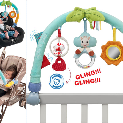 <tc>Sophie de Giraf</tc> Arc d'activité pour jouets suspendus