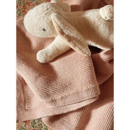 <tc>Konges Slojd</tc> Ensemble de berceau et de lapin rose