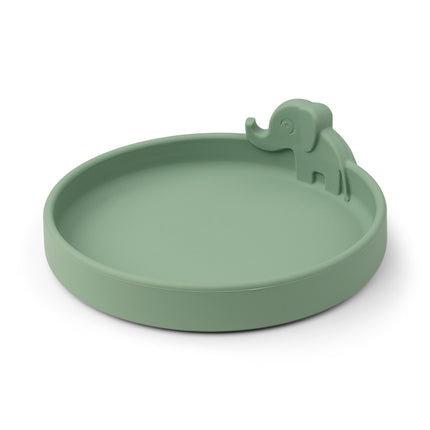 <tc>Done by Deer</tc> Assiette bébé Peekaboo Elphee Vert