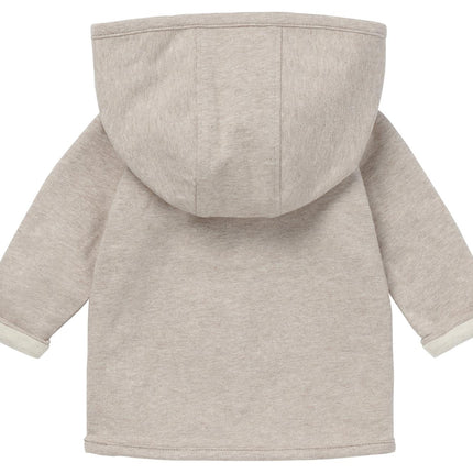 <tc>Noppies</tc> Cardigan pour bébé Rev Bonny Taupe Mélange deux faces