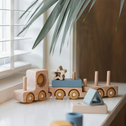 <tc>Baby's Only</tc> Train en bois Toy Train Earth