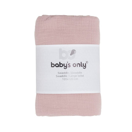 <tc>Baby's Only</tc> Couverture d'emmaillotage Breeze Old Pink 120x120cm