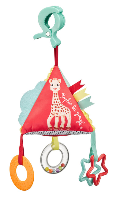 <tc>Sophie de Giraf</tc> Pyramide d'activités pour jouets suspendue