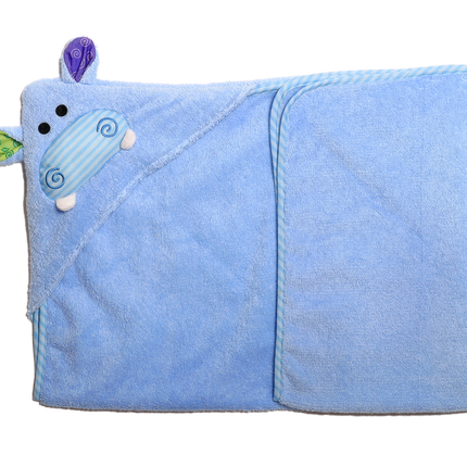 <tc>Zoocchini</tc> Peignoir Bébé Henry L'Hippopotame Coton