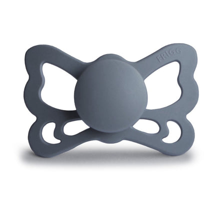 <tc>Frigg</tc> <tc>tétine</tc> Taille 2 Papillon Anatomique Grand Gris Silicone