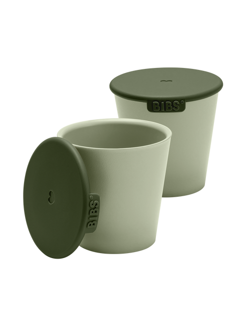 <tc>BIBS</tc> Set de tasses pour bébé Sage 2 pièces